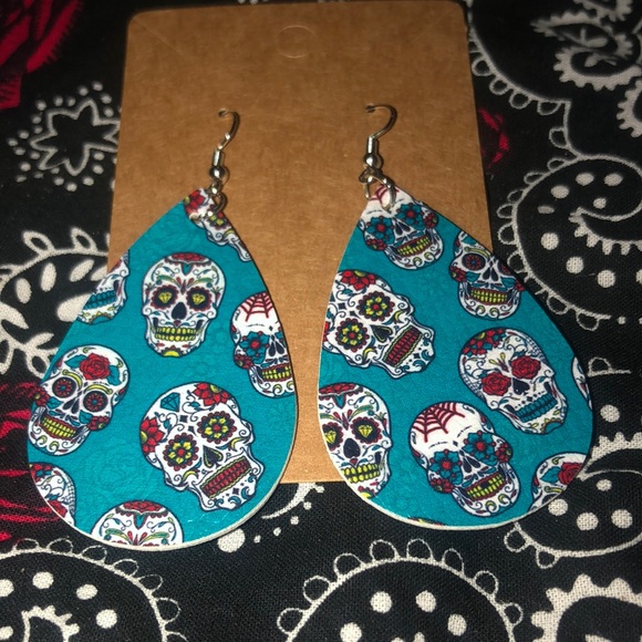 Jewelry - 🎈3/$15🎈halloween faux leather earrings
